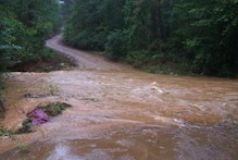 Flooding stream